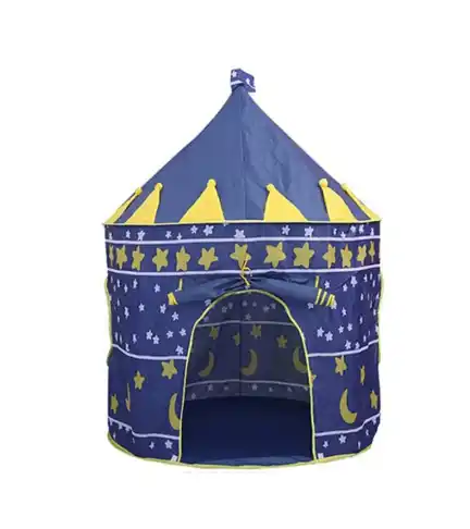 Carpa Castillo Infantil Hogar Azul