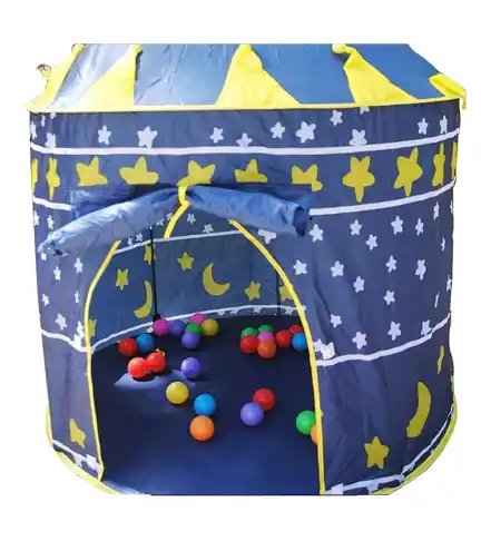 Carpa Castillo Infantil Hogar Azul