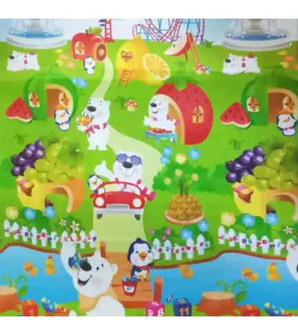 Alfombra Infantil Niños Parque 120x180 CM