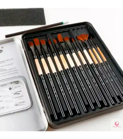 Set Deluxe 12 Pinceles Giorgione