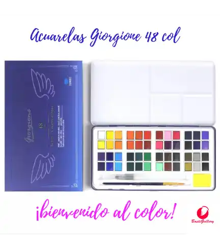 Acuarelas Giorgione 48 colores