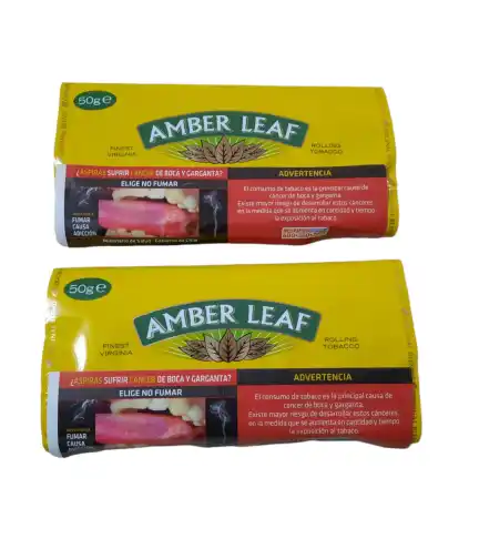"AMBER LEAF", tabaco para armar.