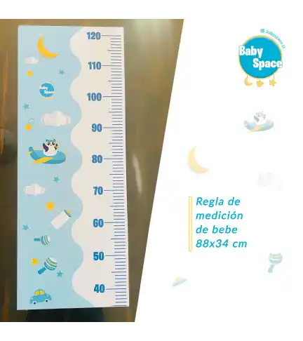 Regla de medir para el bebe del hogar – Osito