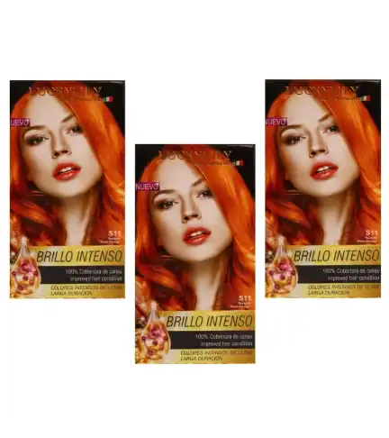 Pack de Tinturas Permanente Fantasía S11 Naranja