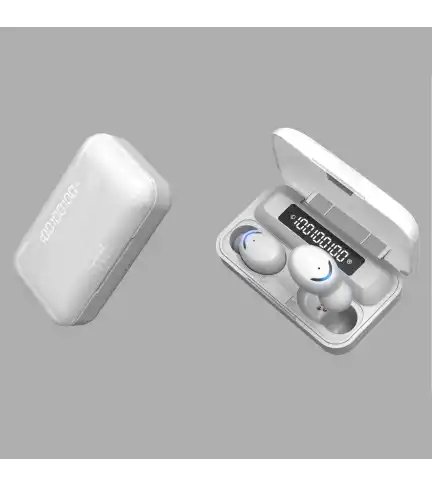 Audífonos True Wireless Bluetooth Indicador Blanco