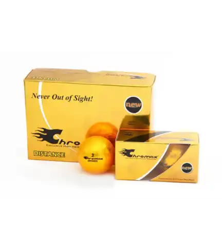 Bolas de golf CHROMAX (6 unidades)