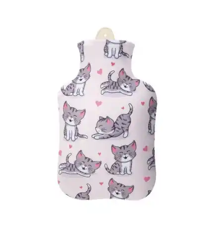 Bolsa de Agua (guatero) 1 lt con forro y diseño