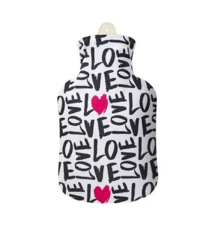 Bolsa de Agua (guatero) 1 lt con forro y diseño