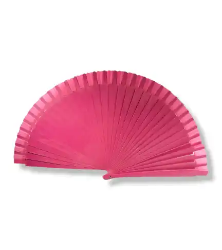 ABANICO MADERA ROSE FLOWER AN47
