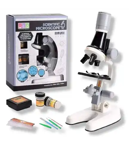 Microscopico Educacional Con Kit De Accesorios Niños Am58