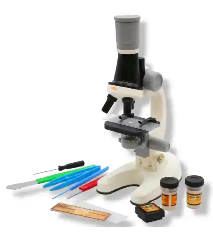 Microscopico Educacional Con Kit De Accesorios Niños Am58