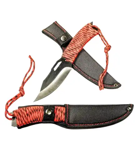 CUCHILLO SUPERVIVENCIA MEDIA MANGA RED CORVE AL68