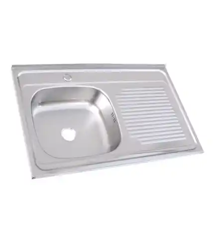 SPLENDID LAVAPLATOS 800X500 CON REBALSE SOBREPONER DERECHO MONOMANDO