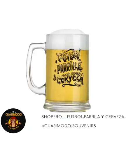 Shopero - Futbol, parrilla y cerveza.