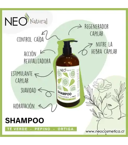 Shampoo Neonatural Caída y Crecimiento