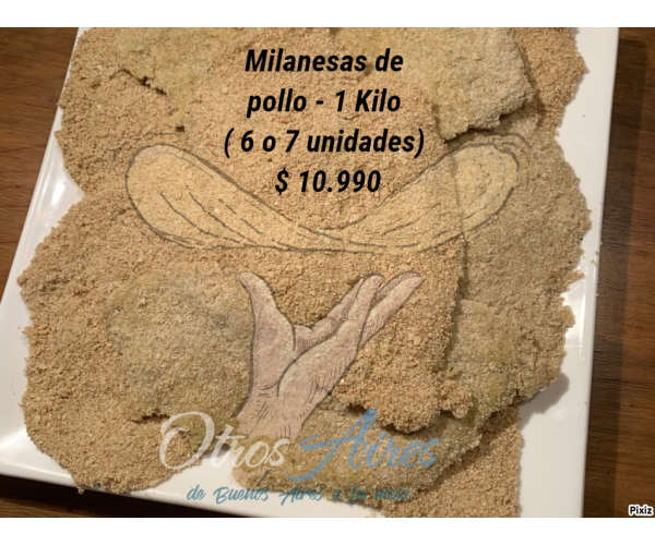 Milanesas de pollo