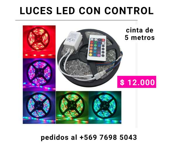 Luces led 5 metros