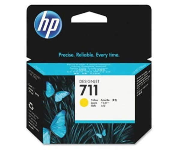 Cartucho HP 711 Yellow - CZ132A