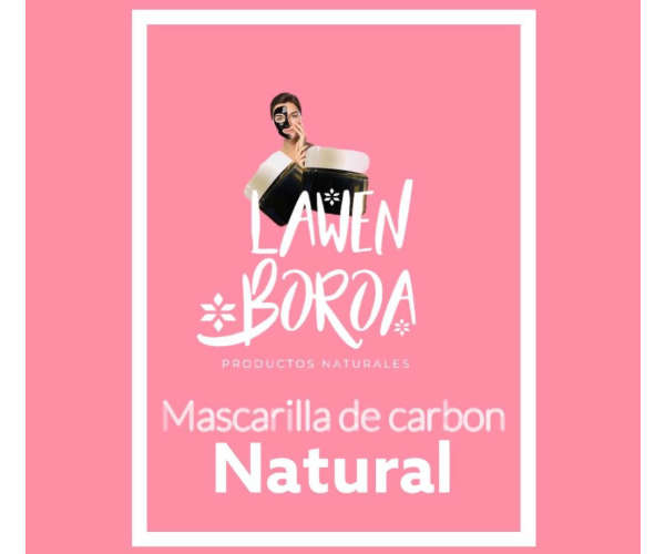 MASCARILLA DE CARBON NATURAL LAWEN BOROA