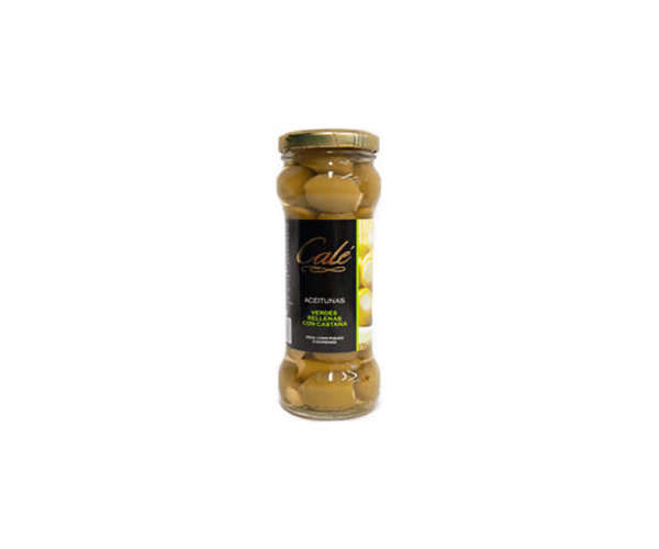 Aceitunas rellenas con castañas Calé