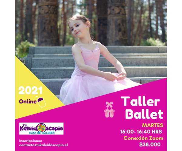Taller Ballet Online para niños