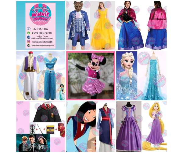 Vestidos de princesas disney