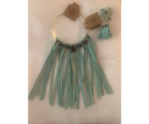 CONJUNTO COLLAR Y AROS (a356)