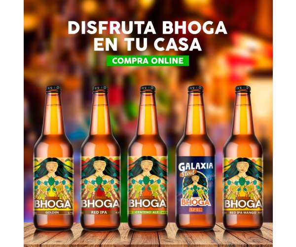 Cerveza BHOGA caja de 24 Unidades