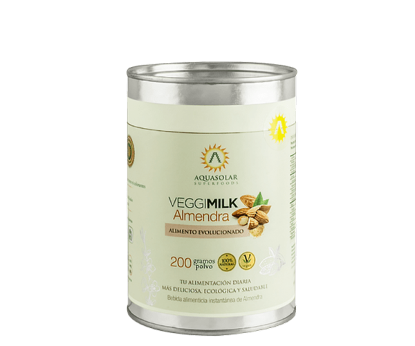 VeggiMilk Almendra 200 grs Aquasolar