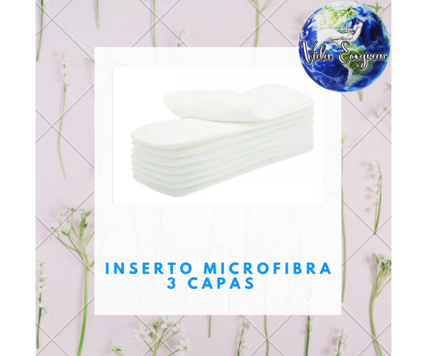 Inserto micofibra, para pañales reutilizables