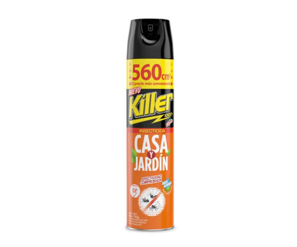 INSECTICIDA KILLER CASA Y JARDIN X560CC