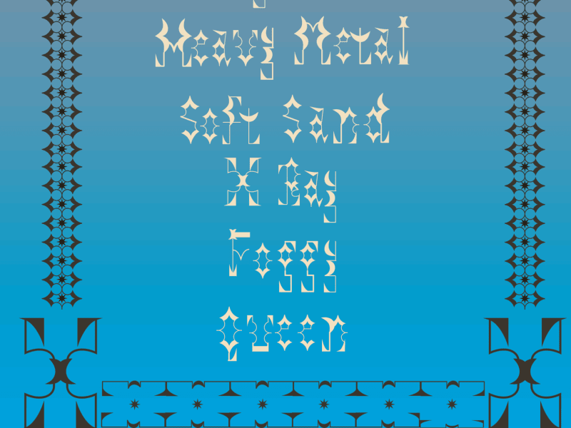 Kyuss Type Sample