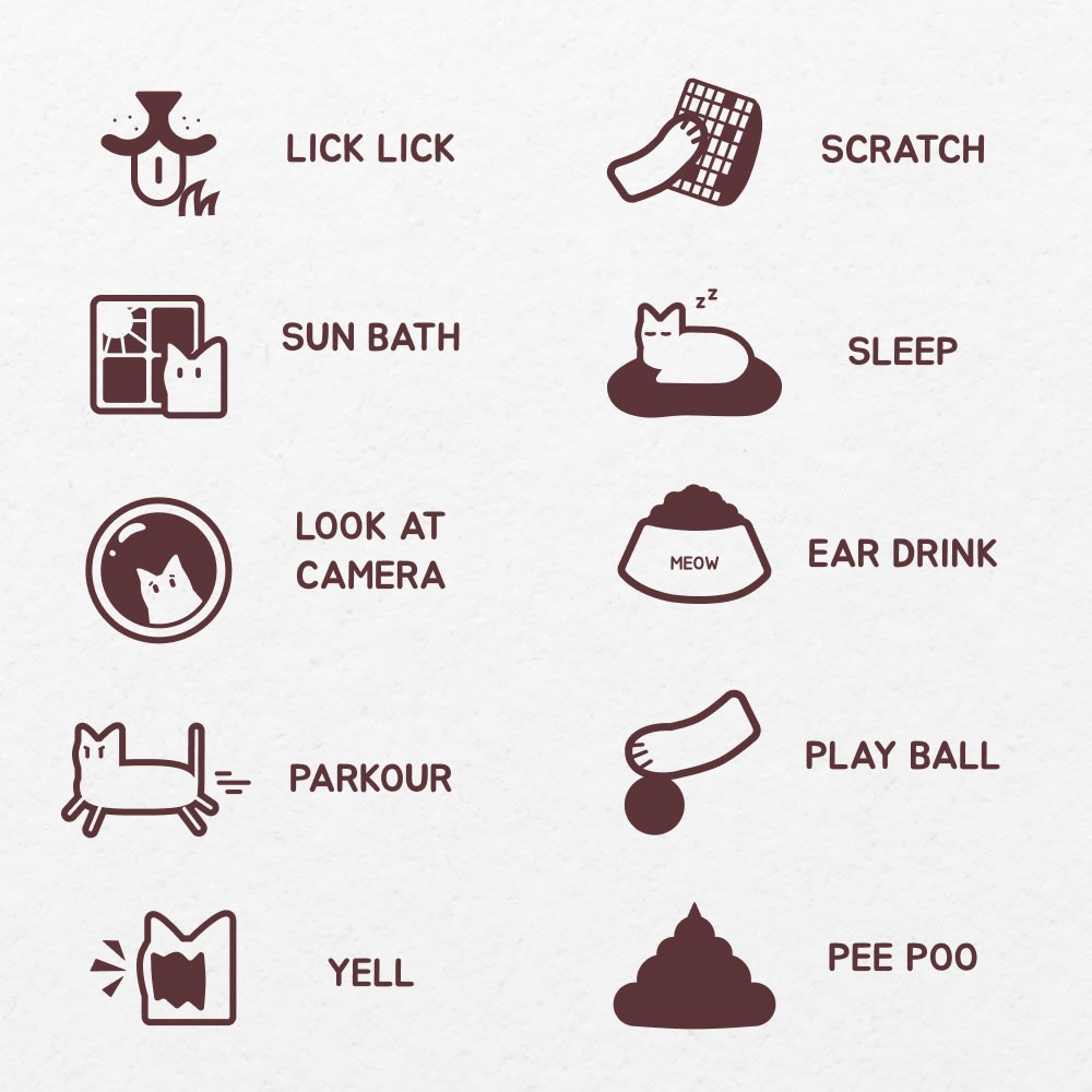 MeowLog Infographic APP