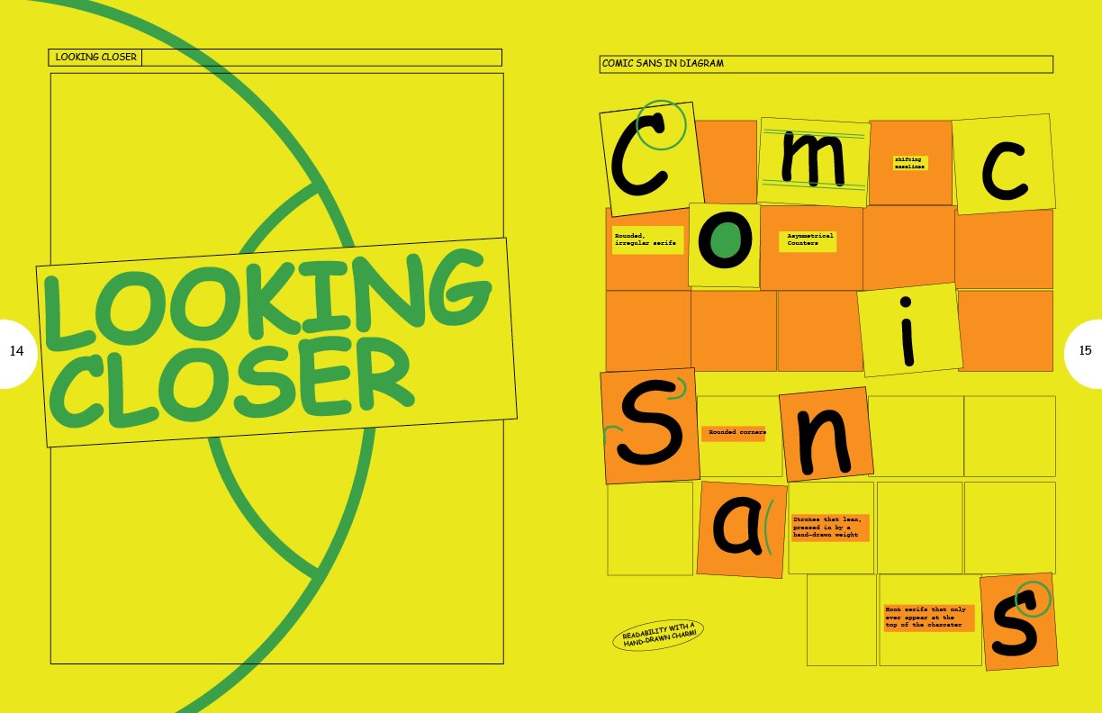 Looking Magazine Looks at Comic Sans