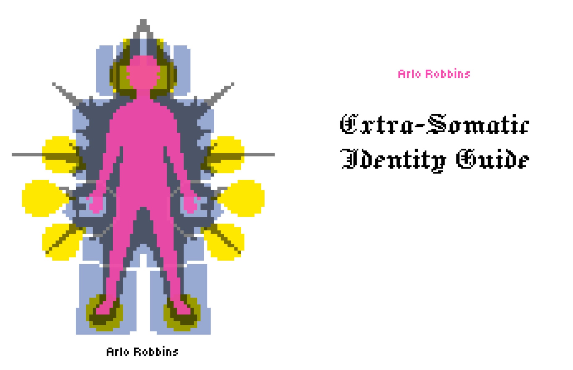 Arlo Robbins: Extra-Somatic Identity Guide
