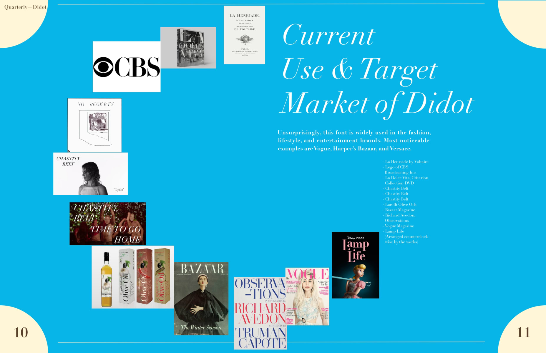 Didot Typeface Magazine