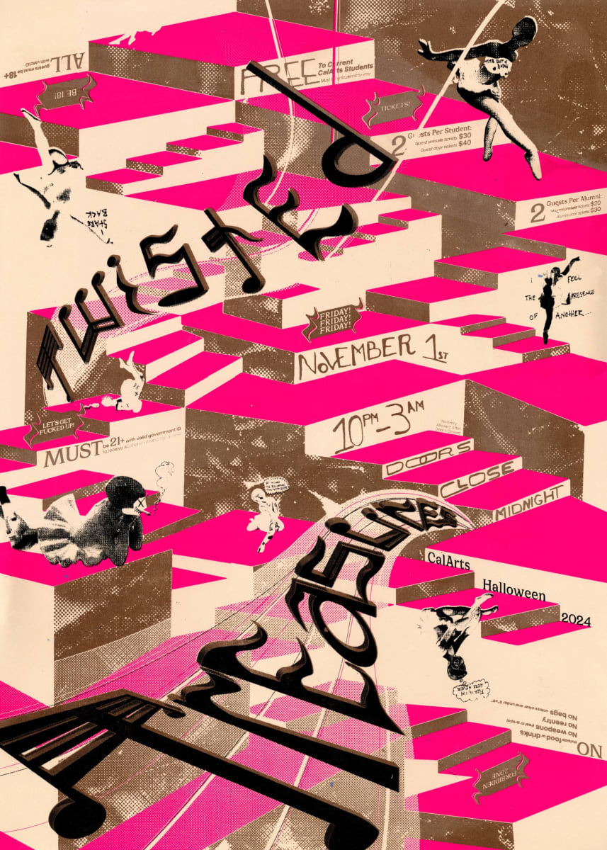CalArts Halloween 2024 Posters