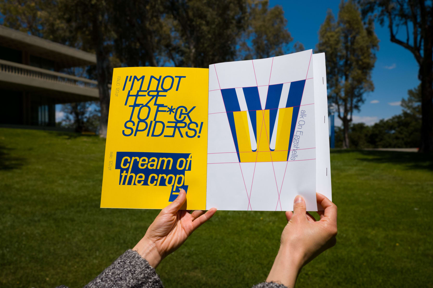 Research, Writing, Showing Off: Contemporary Type Specimen Booklet