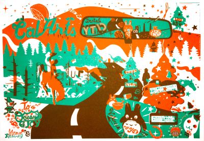 CalArts poster: 2006 CalArts Graphic Design by Harmen Liemburg Ed Fella 