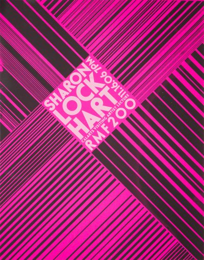 CalArts poster: Sharon Lockhart by Jessica D'Elena 