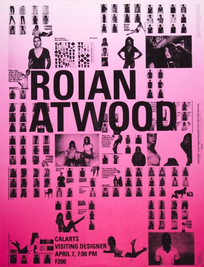 CalArts poster: Roian Atwood by Devin Dailey 