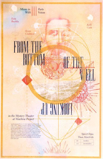CalArts poster: From the Bottom of the Well by Cindi Kusuda Kat Catmur Lily Sin 