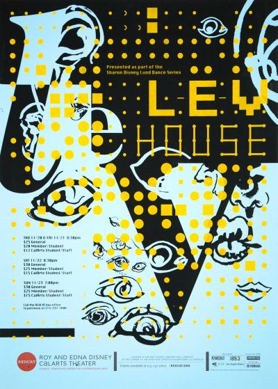 CalArts poster: REDCAT: Lev House by Kennis Wong Karen Hong 