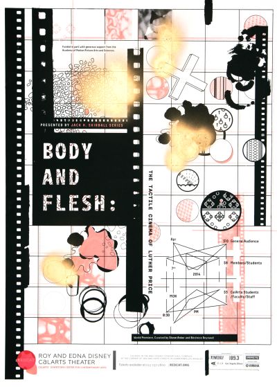 CalArts poster: REDCAT: Body and Flesh by Herim Shin 