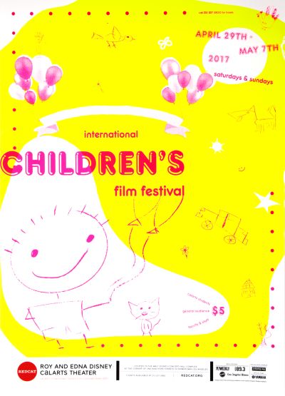 CalArts poster: REDCAT: 2017 International Children’s Film Festival by Erasmo Tapia Izgi Yavuz 