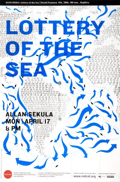 CalArts poster: REDCAT: Lottery of the Sea by Haezeline Go 
