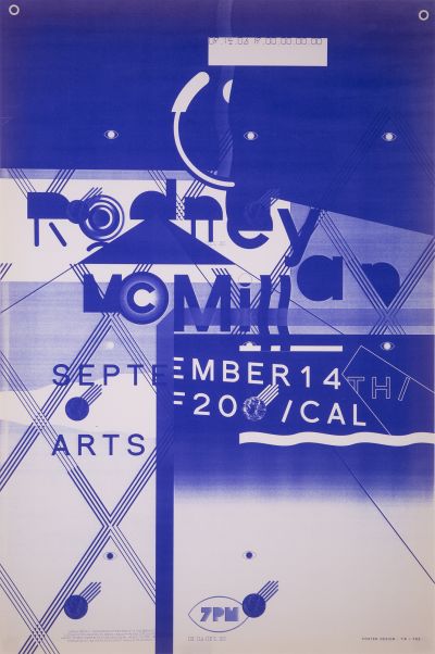 CalArts poster: Rodney McMillan by Florencio Zavala Tanya Rubbak 