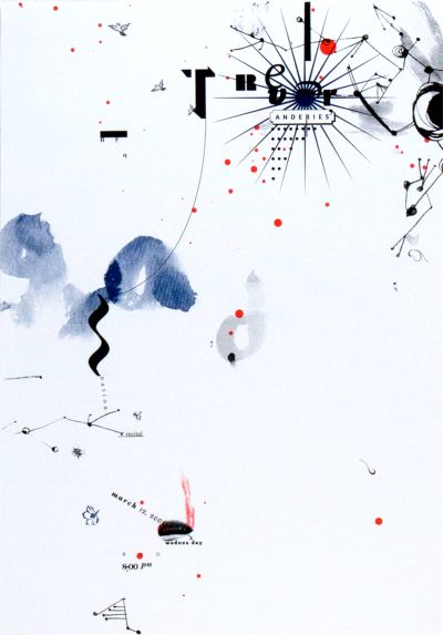 CalArts poster: Trevor Anderies by Esther Choi 