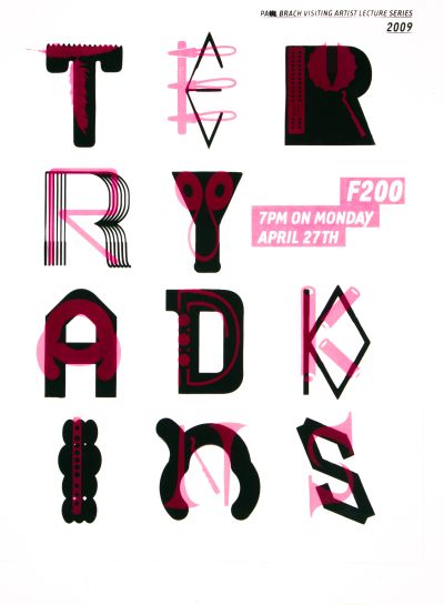 CalArts poster: Terry Adkins by Hye Jin Lee Jessica Huang 