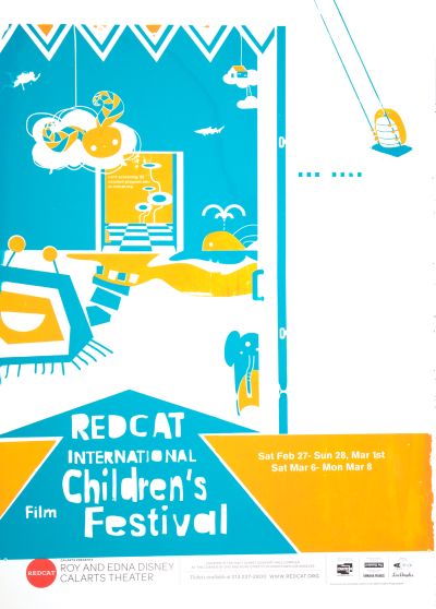 CalArts poster: REDCAT: 2010 Internation Children’s Film Festival by Daniel Corrigan Karen To 